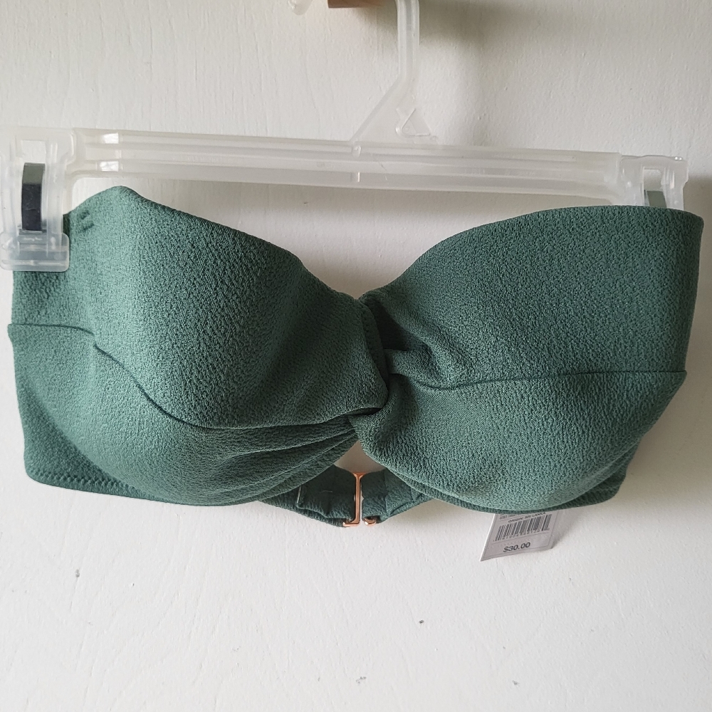 Shade & Shore Womens Underwire Swim Top Size 34D